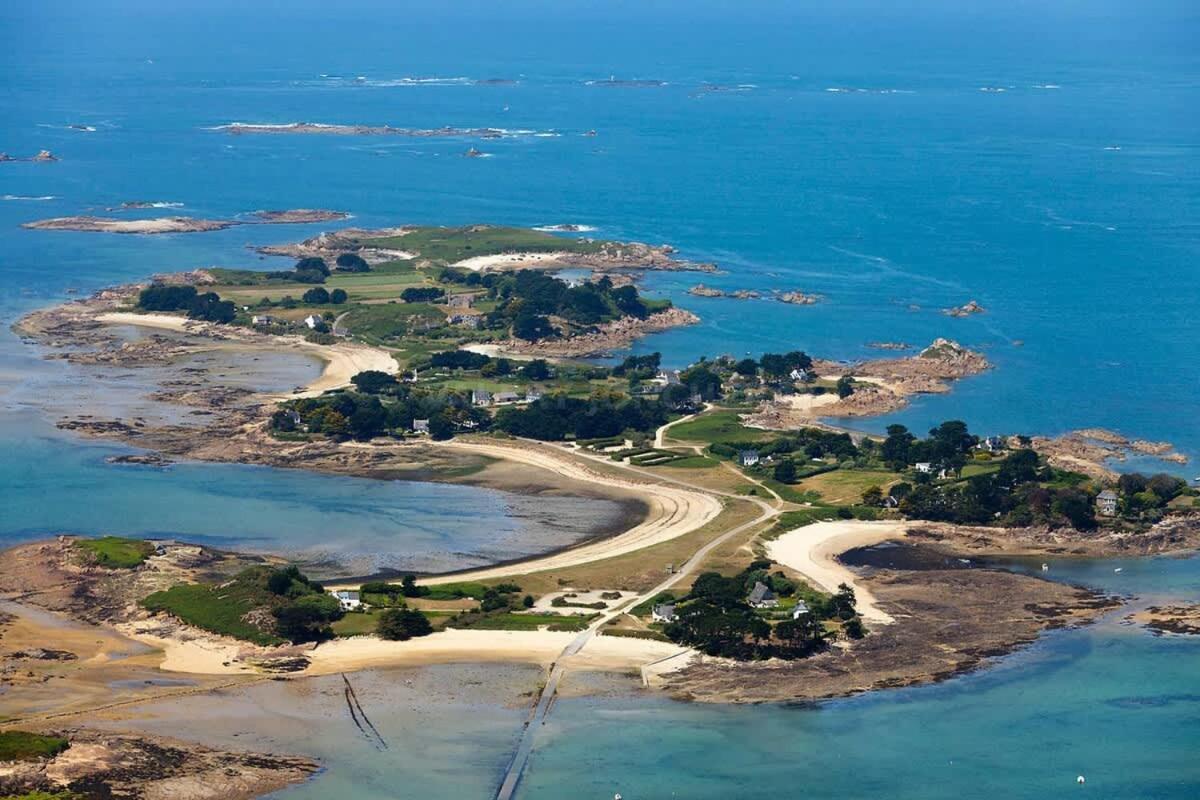 Ti Laouen - Maison Cocooning Vue Mer Locquirec Exteriér fotografie